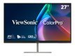 Viewsonic VP Series VP2766-2K monitor komputerowy 68,6 cm (27") 2560 x 1440 px Quad HD LED Srebrny, Czarny