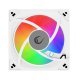 RAMPAGE WENTYLATOR DO OBUDOWY 120MM 1800RPM INFINITE LOOP ARGB WHITE PWM