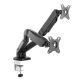 ART L-16GD 68,6 cm (27") Biurko Czarny