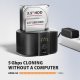 ADSA-SC Stacja dokująca, USB 3.2 Gen 1 - 2x SATA 6G 2.5"/3.5" SSD/HDD CLONE DUAL