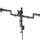 Hama 00220899 uchwyt / stojak do monitorów 68,6 cm (27") Biurko Czarny