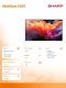 Monitor wielkoformatowy MultiSync E659 65 cali UHD 16/7 350cd/m2