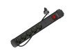 Listwa zasilająca 5.0m 5x230 SC SP1-05F-0500-BK