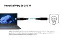 Kabel Thunderbolt 4/USB4 Class Pro Cable 240W 2x 4K/120Hz 40Gbps LCD 150 cm