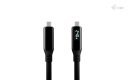 Kabel Thunderbolt 4/USB4 Class Pro Cable 240W 2x 4K/120Hz 40Gbps LCD 150 cm