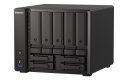 Qnap TS-h973AX-32G, Tower, 5 x 2.5"/3.5" SATA + 2 x 2.5" U.2 NVMe/SATA+ 2 x 2.5" SATA, AMD Ryzen V1500B 4C/8T, 32GBDDR4 SODIMM (Max. 64GB), 2 x 2.5GbE + 1 x 10GbE, External adapter (PSU)