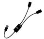HUB USB-A Cable 2 port (2x USB-A)
