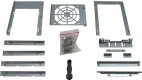 Inter-Tech 4U-4416L Rack Czarny, Srebrny