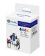 G&G NP-R2-0604XLBKCMY-R nabój z tuszem 1 szt. Zamiennik Czarny, Cyjan, Purpurowy, Żółty