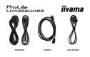 iiyama LH4366UHSB-B1AG signage display Płaski panel Digital Signage 109,2 cm (43") LCD Wi-Fi 800 cd/m2 4K Ultra HD Czarny Procesor wbudowany Android 24/7