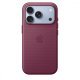 Etui z tkaniny TechWoven z MagSafe do iPhonea 18 Pro - rubinowa morwa
