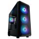 LC-Power Gaming 804B - Midi Tower - obudowa PC - ATX - micro ATX - Mini-ITX - Metal - Plastik - Szkło hartowane - 16 cm