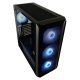 LC-Power Gaming 804B - Midi Tower - obudowa PC - ATX - micro ATX - Mini-ITX - Metal - Plastik - Szkło hartowane - 16 cm
