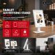 Uchwyt reklamowy do tabletu MC-958 W