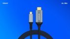 Kabel USB-C do HDMI v2.0b, 3m, miedź CL-184