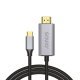 Kabel USB-C-HDMI v2.0 CL-199 2m