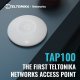 Teltonika · Accesspoint· TAP100· 2x1· Wi-Fi 4· 300Mbit· 1x 10/100· 15W PoE - Access Point - 0,1 Gbps 300 Mbit/s Biały Obsługa PoE