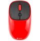 Mysz bezprzewodowa WAVE RF 2.4 Ghz czerwona