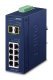 PLANET IP30 Industrial L2/L4 8-Port switch zarządzalny L2/L4 Gigabit Ethernet (10/100/1000) Niebieski