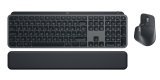 Logitech MX Keys combo for Business Gen 2 klawiatura Dołączona myszka Biuro RF Wireless + Bluetooth QWERTY Amerykański międzynarodowy Grafitowy
