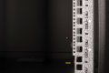 Szafa sieciowa wisząca Unique 19" 16U rack 600x600, drzwi szyba, czarny, niedzielona, złożona, 100kg