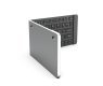 Inca IBK-579BT klawiatura Dom Bluetooth Metaliczny, Srebrny
