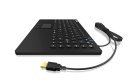 KeySonic KSK-5230 IN (DE) klawiatura Biuro USB QWERTZ Niemiecki Czarny
