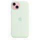 Silikonowe etui Apple z MagSafe Soft Mint, do Apple iPhone 15 Plus, MT103ZM/A