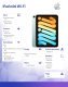 iPad mini Wi-Fi 128GB Niebieski