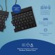 R-Go Tools Ergonomiczna klawiatura R-Go Split Break v2 z oprogramowaniem break, QWERTZ_DE, przewodowa, czarna