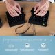 R-Go Tools Ergonomiczna klawiatura R-Go Split Break v2 z oprogramowaniem break, QWERTZ_DE, przewodowa, czarna