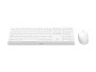 Philips 3000 series SPT6307W/00 klawiatura Dołączona myszka Uniwersalne RF Wireless QWERTY Angielski Biały