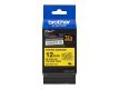 BROTHER TZeS631 Taśma Brother 12mm BLACK ON YELLOW ADHESIVE TAPE