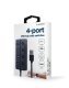 HUB 4-portowy USB (1 x USB 3.1 + 3 x USB 2.0) z przyciskami włączania/wyłączania oraz wskaźnikiem LED