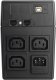 UPS POWER WALKER LINE-INTERACTIVE 600VA 3X IEC 230V,PURE SINE WAVE,RJ11/45 IN/OUT,USB,LCD (Pełna sinusoida)