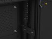 Szafa instalacyjna rack wisząca 19 cali 4u+3u 540x200 niskoprofilowa (złożona) czarna