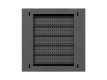 Szafa instalacyjna TPR 10 cali z płytą MESH 340x340x140mm czarna (złożona)