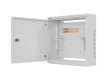 Szafa instalacyjna TPR 10 cali z płytą MESH 400x400x140mm szara (złożona)
