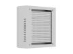Szafa instalacyjna TPR 10 cali z płytą MESH 400x400x140mm szara (złożona)