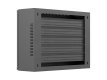 Szafa instalacyjna TPR 10 i 19 cali z płytą MESH 560x420x180 czarna (złożona)