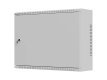 Szafa instalacyjna TPR 10 i 19 cali z płytą MESH 560x420x180mm szara (złożona)