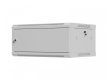 Szafa instalacyjna rack wisząca 19 cali 4U 600x450 szara drzwi metalowe (flat pack)