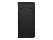 Szafa instalacyjna wisząca 19 cali 22U 600X450mm czarna (drzwi szklane)