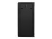 Szafa instalacyjna wisząca 19 cali 22U 600X450mm czarna (drzwi szklane)