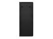 Szafa instalacyjna wisząca 19 cali 27U 600X450mm czarna (drzwi szklane)