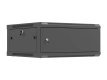 LANBERG SZAFA INSTALACYJNA RACK WISZĄCA 19" 4U 600X600 CZARNA DRZWI METALOWE (FLAT PACK)