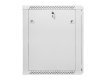 Szafa instalacyjna wisząca 19 cali 15U 600X600mm szara (drzwi szklane)