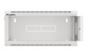 Szafa instalacyjna RACK wisząca 19 cali 4U 600 szara WFFA-5604-10S