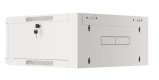 Szafa instalacyjna RACK wisząca 19 cali 4U 600 szara WFFA-5604-10S