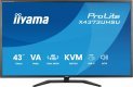 Monitor 43 cale X4373UHSU-B2 4K,VA,2xHDMI,DP,USBCdock (PD95W),       4000:1, USB HUB x4 (2x Type-A, 2x Type-C), KVM, 2 x 7W,450 cd/m2